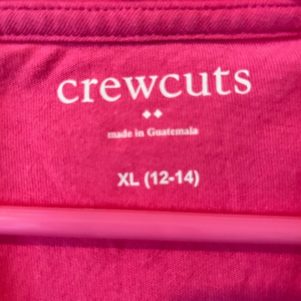 Crewcuts long sleeve t-shirt, size XL (12-14) pink ‘super thankful’ - Picture 4 of 6
